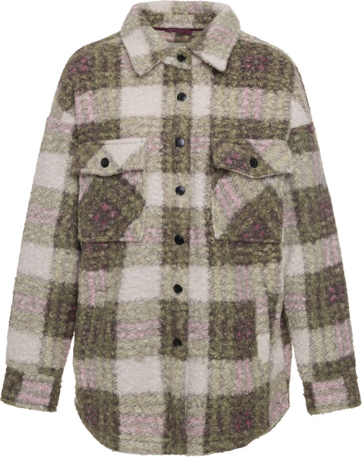 Baumfuchs Damen Hemdjacke Long Overshirt